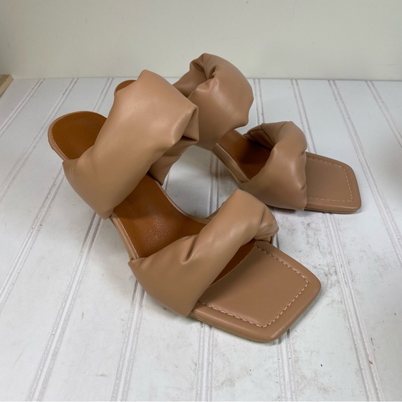 Suoshiqi Alyssa  looks like summer Nude twist heels - Picture 6 of 9